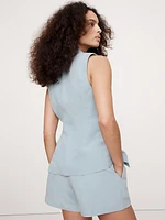 Hourglass Tencel™-Linen Vest