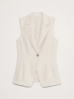 Hourglass Tencel™-Linen Vest