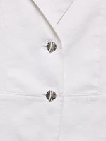 Slim Linen Blazer