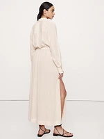 Gauze Shirt Dress