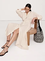 Gauze Shirt Dress