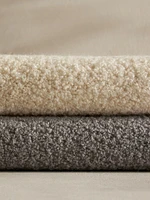 Alpaca Bouclé Throw Blanket