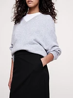 Siena Wool Pencil Skirt