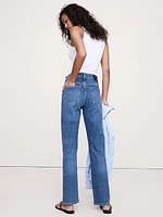 High-Rise Straight Ankle Jean