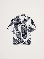 Floral Terry Resort Shirt