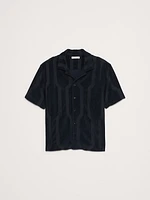 Textured Terry Resort Shirt