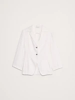 Slim Linen Blazer