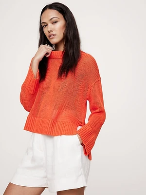 Oversized Linen Sweater