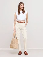 The Weekender Slim Barrel-Leg Pant