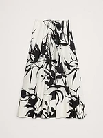 Cotton Poplin Maxi Skirt