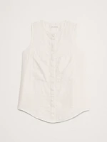 Linen Sleeveless Tunic