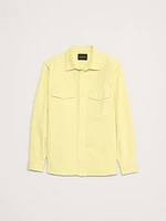 Cotton Twill Shirt Jacket