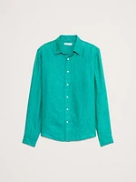 Standard-Fit Linen Shirt