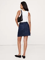 Canvas Mini Skirt