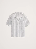 Stripe Terry Polo
