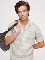 Standard-Fit Linen Resort Shirt