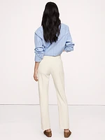 High-Rise Modern Slim Refined Ankle Pant