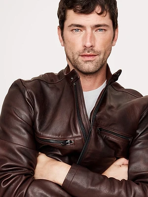Leather Biker Jacket