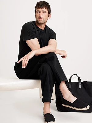 Loose Lightweight Cotton Pull-On Pant