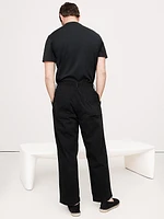 Loose Lightweight Cotton Pull-On Pant