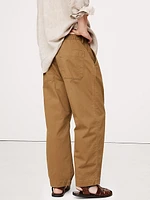 Loose Lightweight Cotton Pull-On Pant