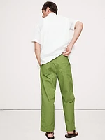 Loose Lightweight Cotton Pull-On Pant