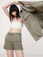 Washed Cotton Chore Jacket