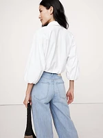 Cotton Cropped Polo