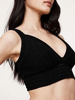 Cotton Crochet Bralette