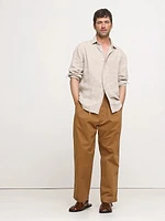 Loose Lightweight Cotton Pull-On Pant