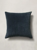 Hand-Stitched Velvet Sham Set