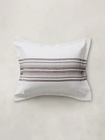 Multi-Stripe Linen Shams