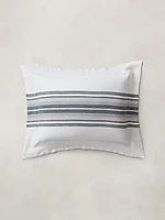 Multi-Stripe Linen Shams