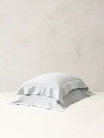 Thin-Stripe Linen Shams