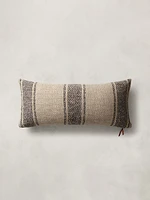 Rustic Linen Stripe Pillow Cover
