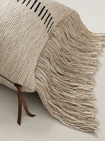 Embroidered Cotton Pillow