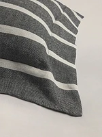 Bold Stripe Linen Sham Set