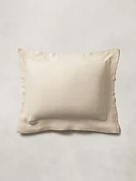 Thin-Stripe Linen Shams