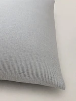Thin-Stripe Linen Shams