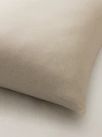 Thin-Stripe Linen Shams