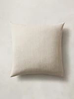 Textured-Stripe Linen Sham Set