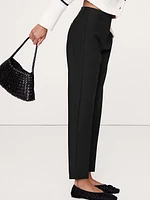High-Rise Modern Slim Refined Ankle Pant