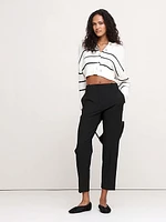 High-Rise Modern Slim Refined Ankle Pant