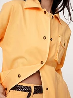 Washed Cotton Chore Jacket