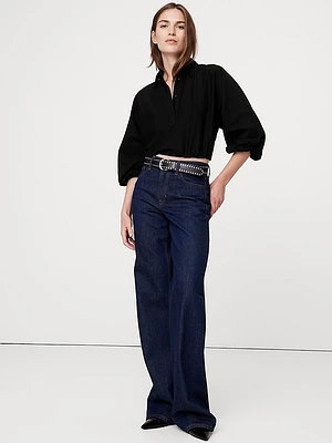 Cotton Cropped Polo
