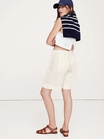 Soma High-Rise Linen Bermuda Short