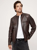 Leather Biker Jacket