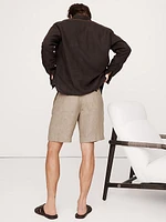 Lino 9" Linen Short