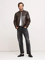 Leather Biker Jacket