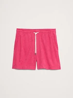 5" Ribbed Terry Short